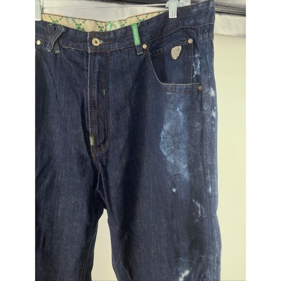LRG 'Bootleg Raw Denim' Man's Jeans Size: W 40 L 32 VERY GOOD Condition - Picture 13 of 16